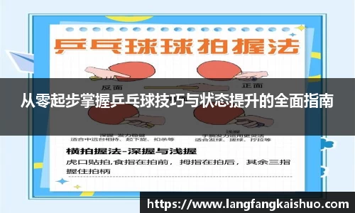 从零起步掌握乒乓球技巧与状态提升的全面指南